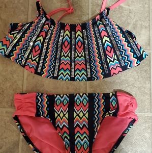 Girls Justice 2-piece swimsuit size 10!!